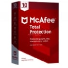 Licencia McAfee Total Protection (10 Dispositivos, 1 Año)