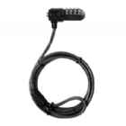Cable de seguridad Klipxtreme Bolt II (4 dígitos, 1.5 Metros, Negro)