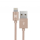 Cable Klipxtreme Lightning MFI a USB 3.0 (1 Metro, Rose Gold)