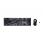 Kit Teclado + Mouse Kensington Pro Fit Inalámbrico (Dongle USB, Negro)