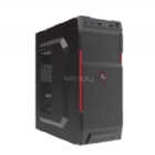 Gabinete Xtech XTQ-214 (ATX, Fuente 600W, Negro/Rojo)