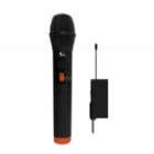 Micrófono Xtech Bi-Direccional Inalámbrico (RF de hasta 25mts, Negro)