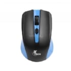 Mouse Xtech Galos inalámbrico (Dongle USB, 1600dpi, Negro/Azul)