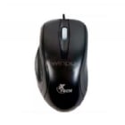 Mouse Xtech 3D 3 botones (Cable de 1.30cm, Negro)