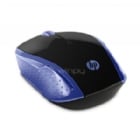 Mouse HP 200 Inalámbrico (Dongle USB, Azul/Negro)