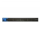 Switch Linksys de 48-Puertos administrable (Gigabit con 4 10G SFP+ Uplinks 740W)