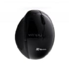 Mouse Klip Xtreme Orbix Ergonomic (1600dpi, Dongle USB, Negro)