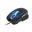 Mouse Gamer Xtech Lethal haze (3.200dpi, LED Multicolor, Negro)