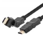Cable Adaptador Xtech XTC-606 HDMI (Soporta 4k, 1.8 Metros, Negro)