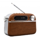 Radio Vintage Philco VT329 FM de 88 a 108 MHz (Puertos USB/ micro SD)
