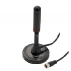 Mini Antena HDTV Philco Base Magnética (2 mts, Negro)