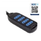 Extensión Philco 4 Entradas AC de 3mts (Negro)