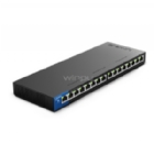 Switch Linksys LGS116 Gigabit de 16 puertos (1000 Mbps, AC 100/230 V, QoS)