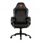 Silla Gamer Cougar Fusion Black (Ajustable, hasta 120kg, Negro)