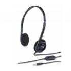 Audífonos Genius HS M200C (Jack 3.5mm, Negro/Gris)