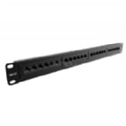 Patch Panel para Montaje en Rack Cat6 UTP 24 Puertos