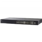 Switch Cisco 250 Series SG250-26P de 26 Puertos (1G SFP x2, 52 Gbps, L2+/L3, PoE+, 195 W)