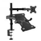Soporte Klip Xtreme para Pantalla y Portátil (hasta 32“/15.6“, Aluminio)
