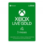 Suscripción Microsoft XBOX Live Gold (3 Meses, Descargable)