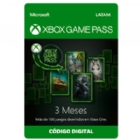 Suscripción Microsoft Xbox Game Pass (3 Meses, Descargable)