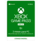 Suscripción Microsoft Xbox Game Pass para PC (3 Meses, Descargable)