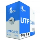 Cable XTech RJ-45 (305 Metros, UTP, Cat5e, Gris)