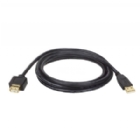 Cable Tripplite de Extensión USB 2.0 (1.83 m, AWG 28/24, 480Mbit/s, Negro)