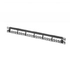 Patch Panel Panduit Mini-Com de 24 puertos (Metal, Blindado, 1 RU)