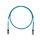 Cable Patch Panduit de 1 metro (Cat 6A, 26 AWG, Azul)