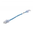 Cable Patch Panduit de 20 cm (UTP Cat 6A 28 AWG, Azul)