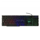 Teclado Gamer LvlUp Retroiluminado (Español, Negro)