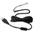 Cable de Repuesto Glorious Ascended Modelo O/D (Negro)