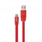 Cable Philips DLC2508C Lightning de 1.2 metros (Rojo)