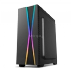 Gabinete Game Pro N22B RGB Programable (ATX, Ventana Acrílica, Negro)