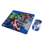 Kit MousePad + Mouse Marvel Inalámbrico (Avengers)