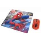 Kit MousePad + Mouse Marvel Inalámbrico (Spiderman)