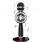 Micrófono Karaoke Bluetooth con Luz Disco (Negro)