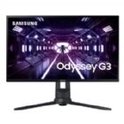 Monitor Gamer Samsung LF24G35 Odyssey G3 de 24“ (VA, Full HD, 144Hz, 1ms, D-Sub+ DP+HDMI, FreeSync)