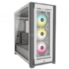 Gabinete Corsair  iCUE 5000X RGB (ATX, Vidrio Templado, Blanco)