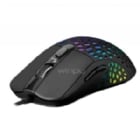 Mouse Gamer XTech SWARM Ultraligero (6400dpi, LED Multicolor, Negro)