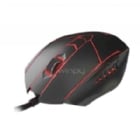 Mouse Gamer XTech STAUROS 6 Botones (7.200dpi, LED Multicolor, Negro)