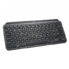 Teclado Logitech MX Keys Mini Wireless (Dongle USB/ Bluetooth, Grafito)