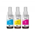 Pack de Botellas Tintas Epson T664 EcoTank (Cyan, Magenta ,Amarillo)