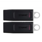 Pendrive Kingston DataTraveler Exodia de 32GB (2 unidades, USB 3.2, Negro)