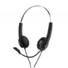 Audífonos Genius HS-220U con Micrófono (USB, Negro)