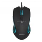 Mouse Gamer Philips SPK9413 (Dongle USB, 6.400dpi, 6 Botones)