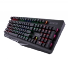 Teclado Mecánico Mad Catz Strike 4 (Switch Cherry MX RED, Anti-Ghosting, Inglés, Negro)