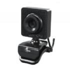 WebCam XTech Gaze con Micrófono (HD 480p, Negro)