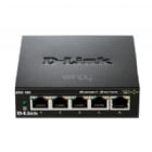 Switch D-Link DGS-105 de 5 puertos (Plug&Play, 10Gbps, Gigabit)