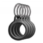 Pack de 4 Llaveros Protector Belkin Secure Holder para Airtag (Negro)